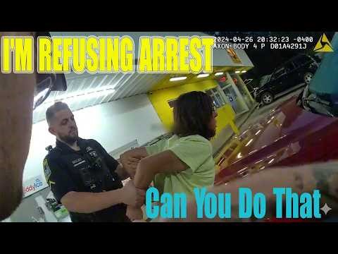 Woman Escapes Handcuffs During DUI Arrest, Doesn't Understand You Can't Refuse | Legal Breakdown