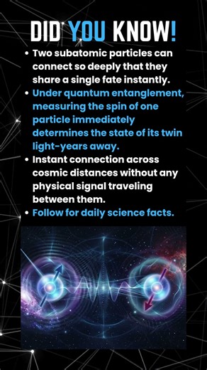 Change One Particle and Its Twin Changes INSTANTLY #quantumentanglement #nanoknowledge #physicsfact