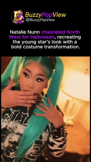 Natalie Nunn Dresses Up as North West for Halloween #viral