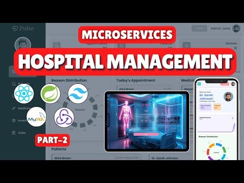 Hospital Management System using Springboot Microservices & React