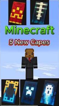 All Five New Minecraft Capes And How To Get Them