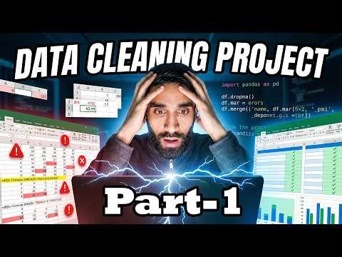 Data Cleaning Project in Python & Excel (Real Dataset) | Part-1