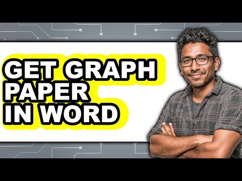 How to Get Graph Paper in Word (updated)
