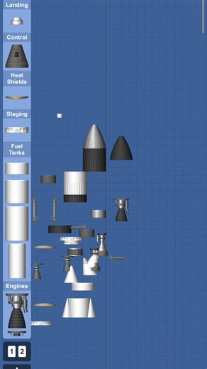 🚀 Easy Rocket Tutorial in SFS | Build & Land PERFECTLY (No DLC) 🔥#SFS #SpaceflightSimulator