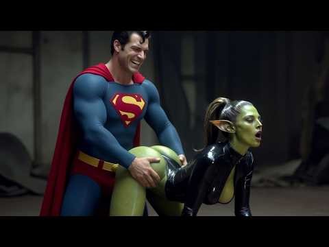 Superman Kidnapped by Aliens Superman change every thing with Alien girl. Rescue Battle Begins!