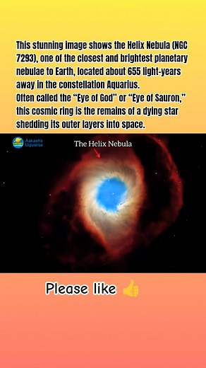 The Eye of God in Space 👁️ | Helix Nebula Explained