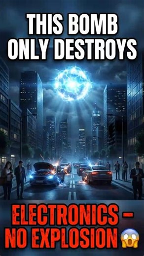 This Bomb Only Destroys Electronics – No Explosion 😱