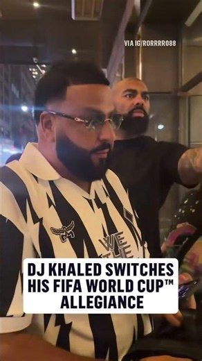 DJ Khaled had to think quick on his feet