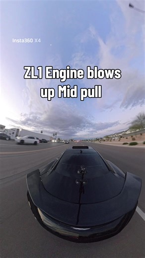 ZL1 Engine Blown Up During Mid Pull