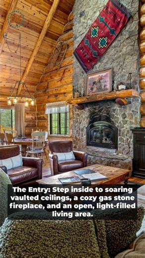 Unique Log Cabin Property in Greer Arizona