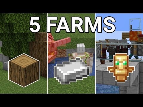 5 BEST STARTER FARMS IN MINECRAFT 1.21.11