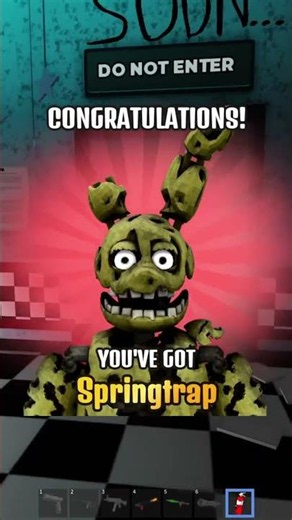 How To Get Springtrap Morph in SCP MORPH - ROBLOX