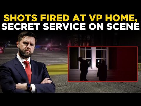 US NEWS LIVE: Gunfire Erupts At US VP JD Vance Home, Authorities Respond Now | JD VANCE | TRUMP