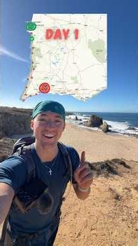 Day 1 of Hiking 230km Along Portugal’s Coast 🇵🇹
