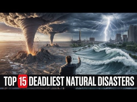 Top 15 Most Terrifying Natural Disasters Ever Caught on Camera 😱@ToonVerse121 