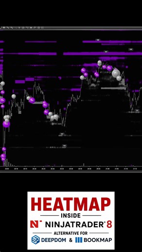 Stop Orders Profile Heatmap | NinjaTrader 8