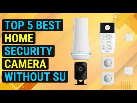 Top 5 Best Home Security Camera Without Subscription Wireless 2026 | Top No-Monthly-Fee Wireless Sec