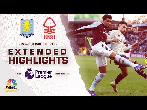 Aston Villa v. Nottingham Forest | PREMIER LEAGUE HIGHLIGHTS | 1/3/2026 | NBC Sports