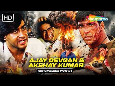 Ajay Devgn vs Akshay Kumar 🔥 | गरीबी ने बनाया खतरनाक | Jaanwar & Gundaraj Best Action Scenes | HD