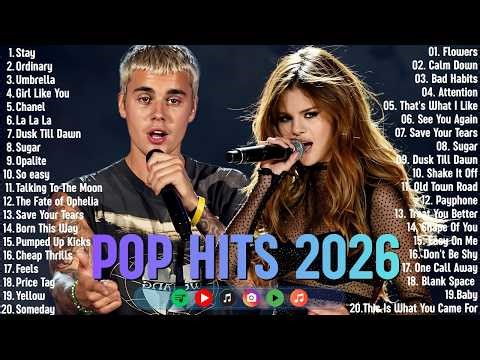 Best Pop Hits 2026 🪐🎧 Justin Bieber, Rihanna, Ed Sheeran, Taylor Swift,... 🔥 Global Trending Now