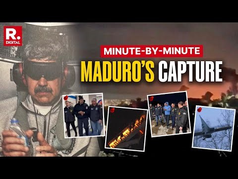 US Strikes Venezuela: Minute-by-Minute Account Of How President Maduro Was Captured