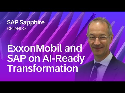 ExxonMobil and SAP on AI-Ready Transformation | SAP Sapphire Orlando 2026