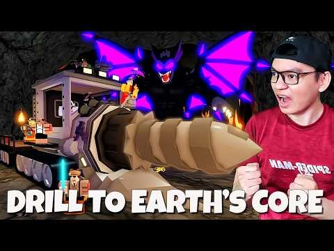 ENDING?! Survival Pakai Kereta BOR Buat ke Inti Bumi 🔥🐺🔥 | Drill Eearth's to Core Indonesia