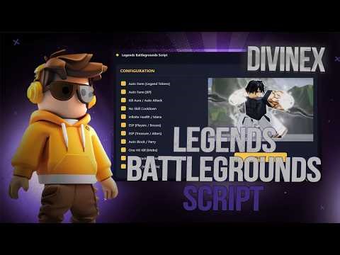 Legends Battlegrounds Script | Fling, Fly, Speed, & More! (MOBILE & PC)