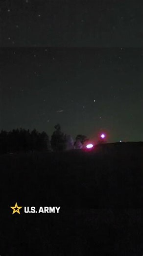 POV: Convoy Fire at Night