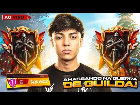 LIVE ON 🔴GUERRA PELA NOT GOGO💜FF💜 MANOMAX FF💜