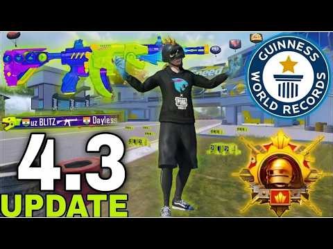 4.3 UPDATE Wow!😍 NEW BEST MODE GAMEPLAY in Evolving Universe 🔥 PUBG MOBILE - BGMI