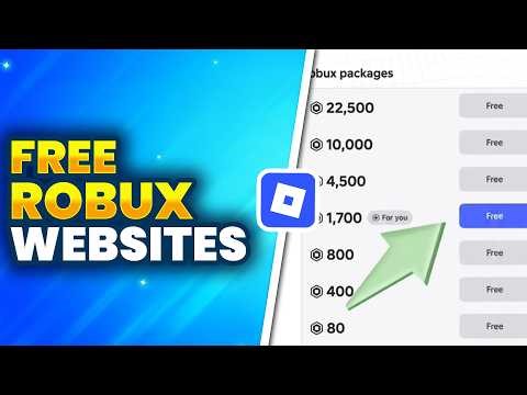 The BEST FREE Roblox Robux Websites