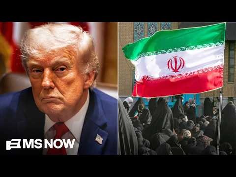 'Same news cycle': Trump cycles between talk of Iran "progress" and threats