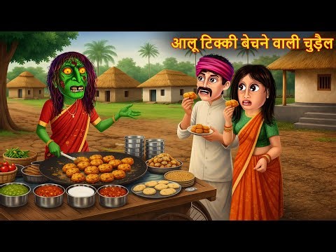 आलू टिक्की बेचने वाली चुड़ैल | Aloo Tikki Wali Chudail | Chudail Ki Kahaniya | Bhoot Horror Stories