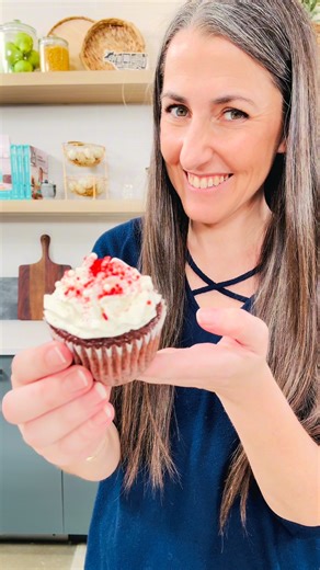 A one-bowl batter produces moist and fluffy cupcakes every time. Topped with velvety ermine frosting for the perfect red velvet cupcake! https://thestayathomechef.com/red-velvet-cupcakes/ | The Stay At Home Chef