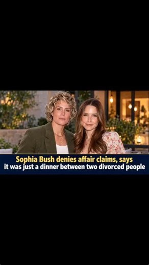 Sophia Bush Denies Affair Claims, Says They Were Two Divorced People on a Date