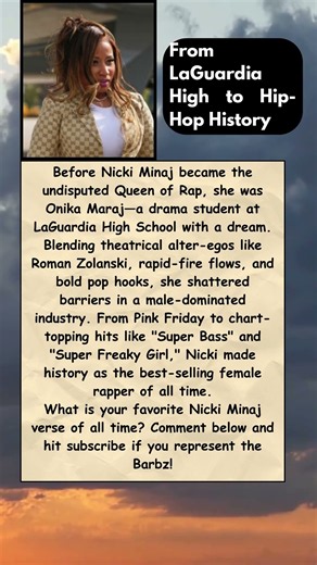 The Untold Story of Nicki Minaj’s Rise to Global Fame 💖 #shorts