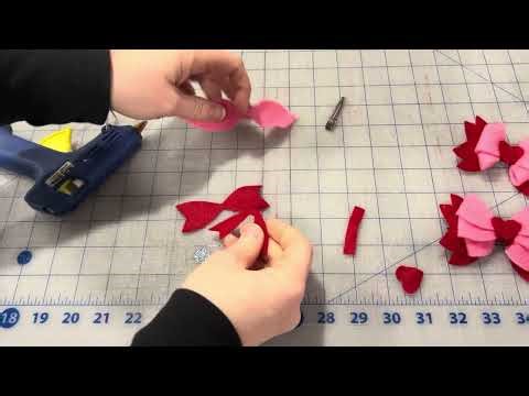 Part 2: How to Assemble Folded Bows | Cricut Felt Bow Tutorial