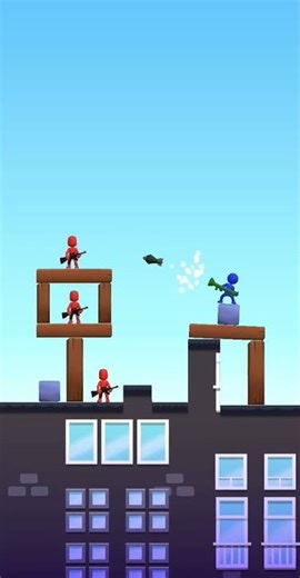 Destroying Enemies with Perfect Aim 🎯 Bazooka Boy