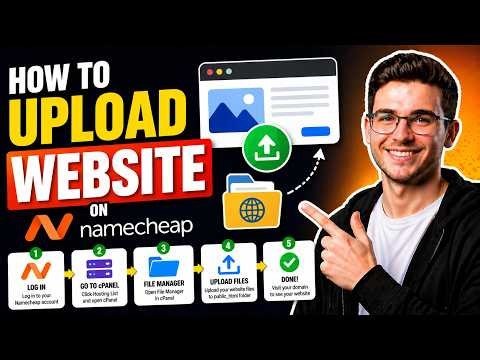 HOW TO UPLOAD WEBSITE ON NAMECHEAP (STEP-BY-STEP GUIDE 2026)