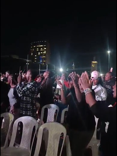 Gen Zs gather at KICC to usher in the new year courtesy of @reigncitychapel #TV47News