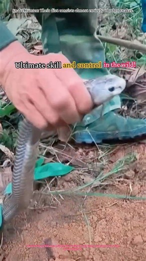 Up Close With the World's Longest Venomous Snake