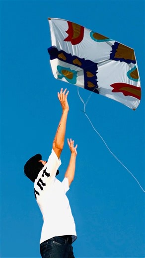 Omg So beautiful Kite Catching #catching #lootingkites #kiteground #kite