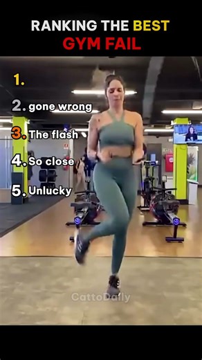 Ranking the worst gym fails 😱 #gymfails #fails #funny