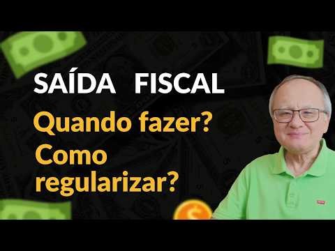 SAÍDA FISCAL: O que é, como fazer e o risco de NÃO comunicar à Receita Federal