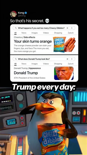 So That's Why Trump Is Orange 💀