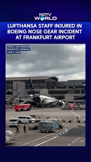 Germany News | Lufthansa Employees Injured After Boeing 787 Nose Gear Incident At Frankfurt Airport