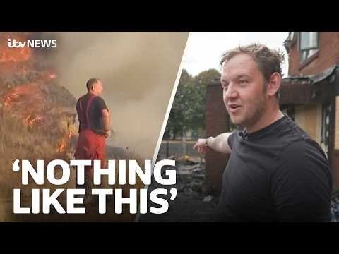 UK wildfires: Shocking footage of Stourbridge aftermath - as army battles blazes in Wales
