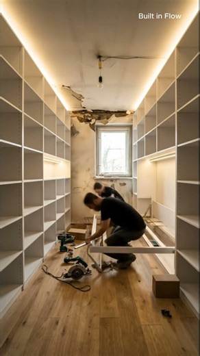 Incredible Transformation Ruined Room Becomes a Genius Hidden Bedroom 🤯 #shorts