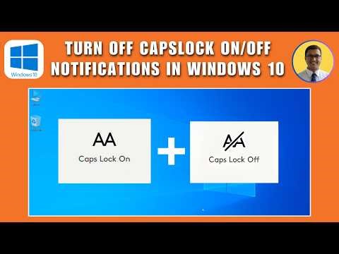 How to Turn Off Windows 10 Capslock On/Off Notifications 2026
